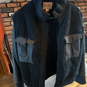 UpWest Black Sherpa Jacket for women